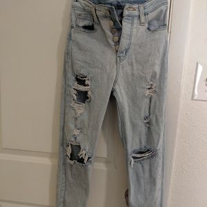 BDG High Waisted Ankle Crop Skinny Jeans